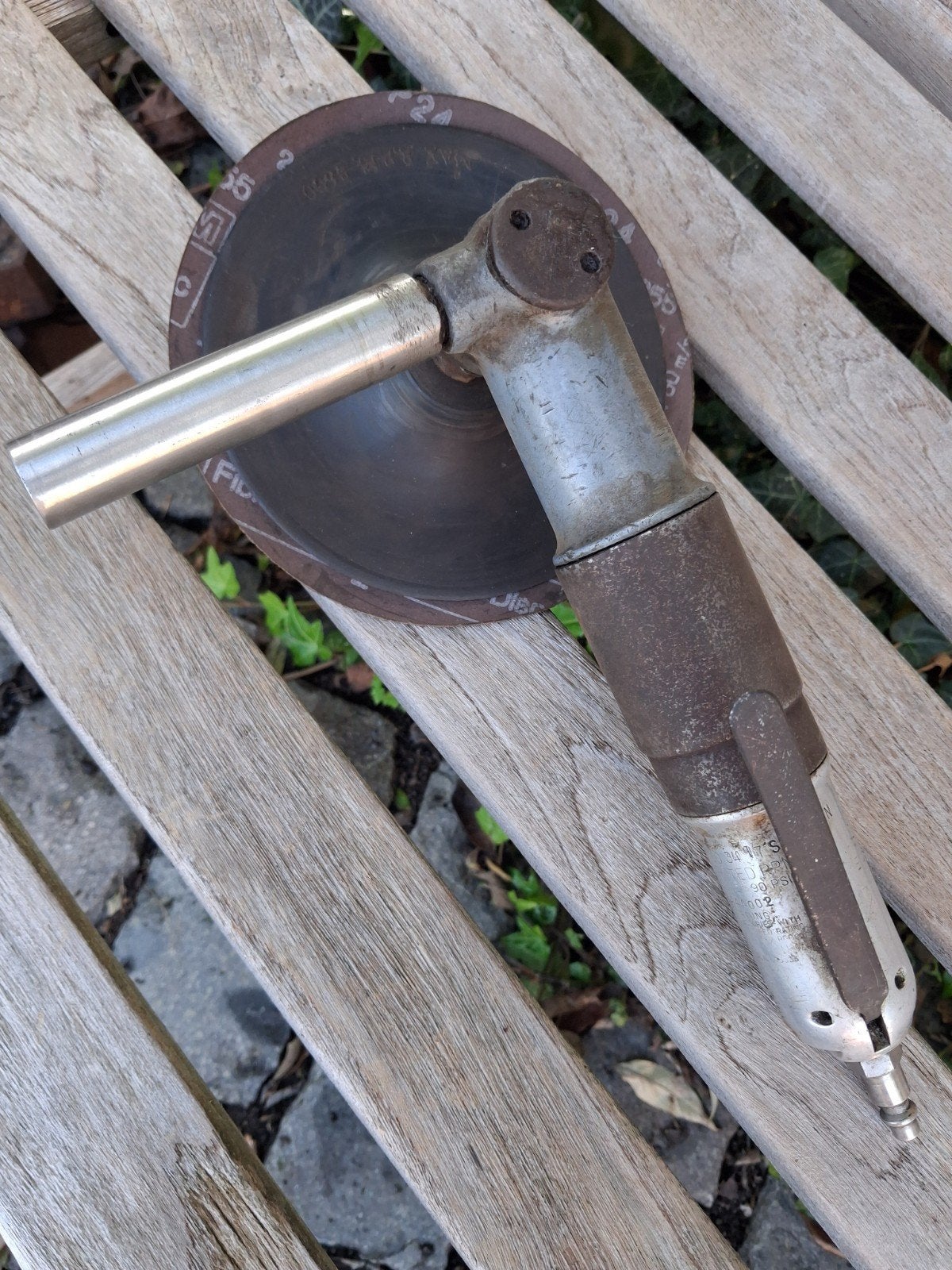 Perslucht schuurmachine, Bricolage & Construction, Enlèvement, Utilisé, Ponceuse orbitale