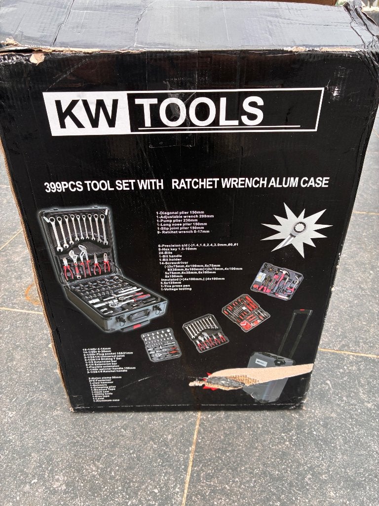 Materiaalkist, Ophalen, Gevuld, Nieuw
