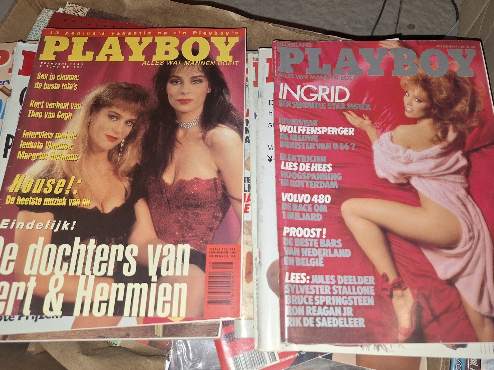 20 playboy magazines jaren 80, Boeken, Tijdschriften en Kranten, Ophalen of Verzenden