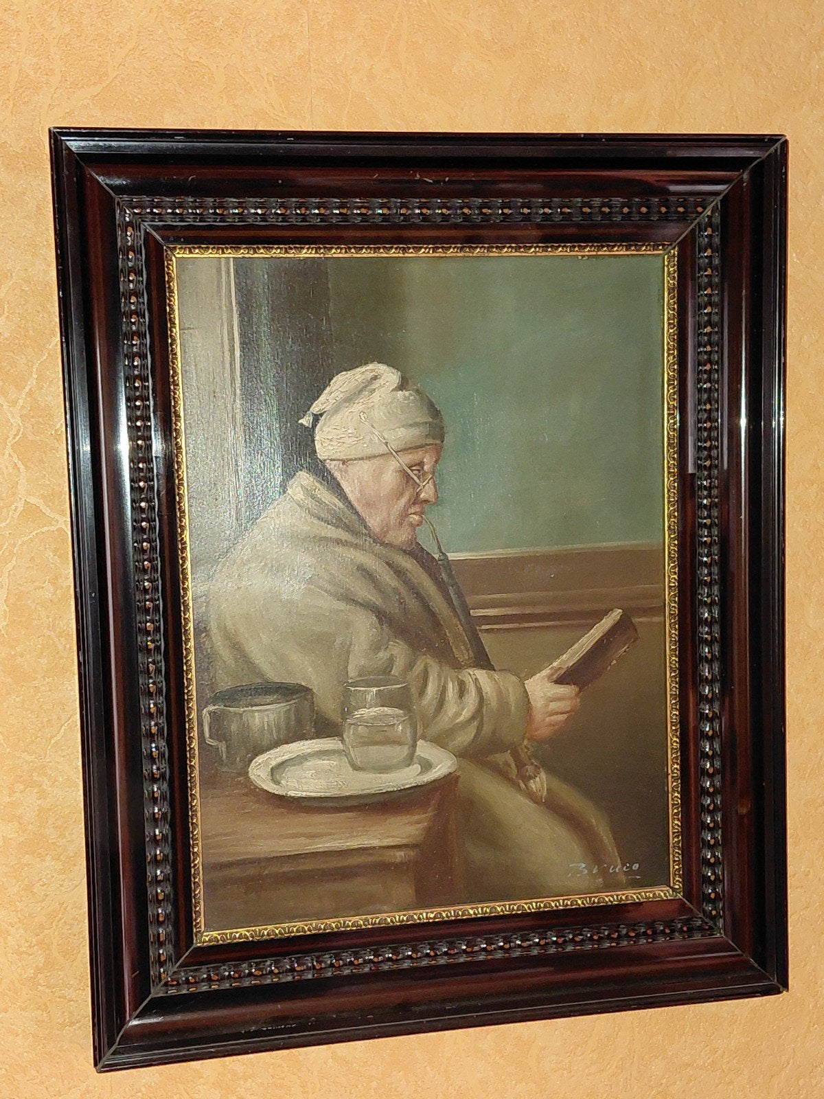 belle peinture ancienne, Enlèvement