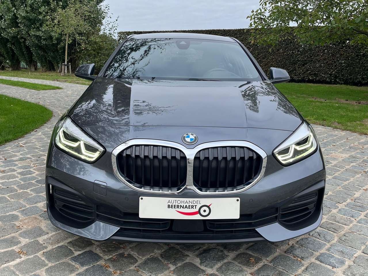 BMW 116 i OPF/1eignr/Carplay/Camera/Led/Cruise/Clima/Navi..., Auto's, 0 kg, 1 Reeks, USB, Zwart