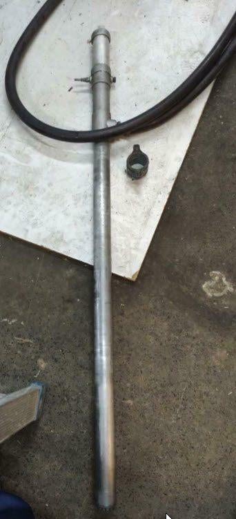Pneumatische pomp (vloeistoffen pomp), Zakelijke goederen, Ophalen
