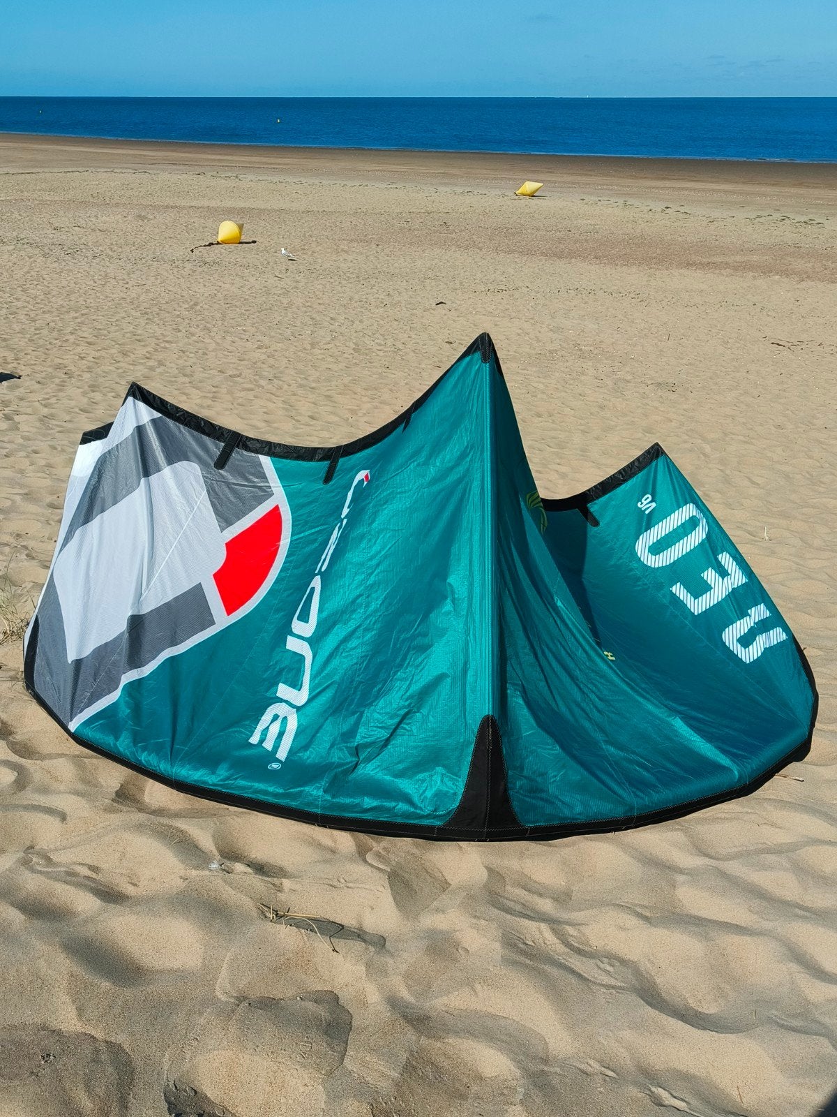 Ozone Reo V6 ! 9 m en parfait état, Enlèvement ou Envoi, Comme neuf, 9 m², Kite