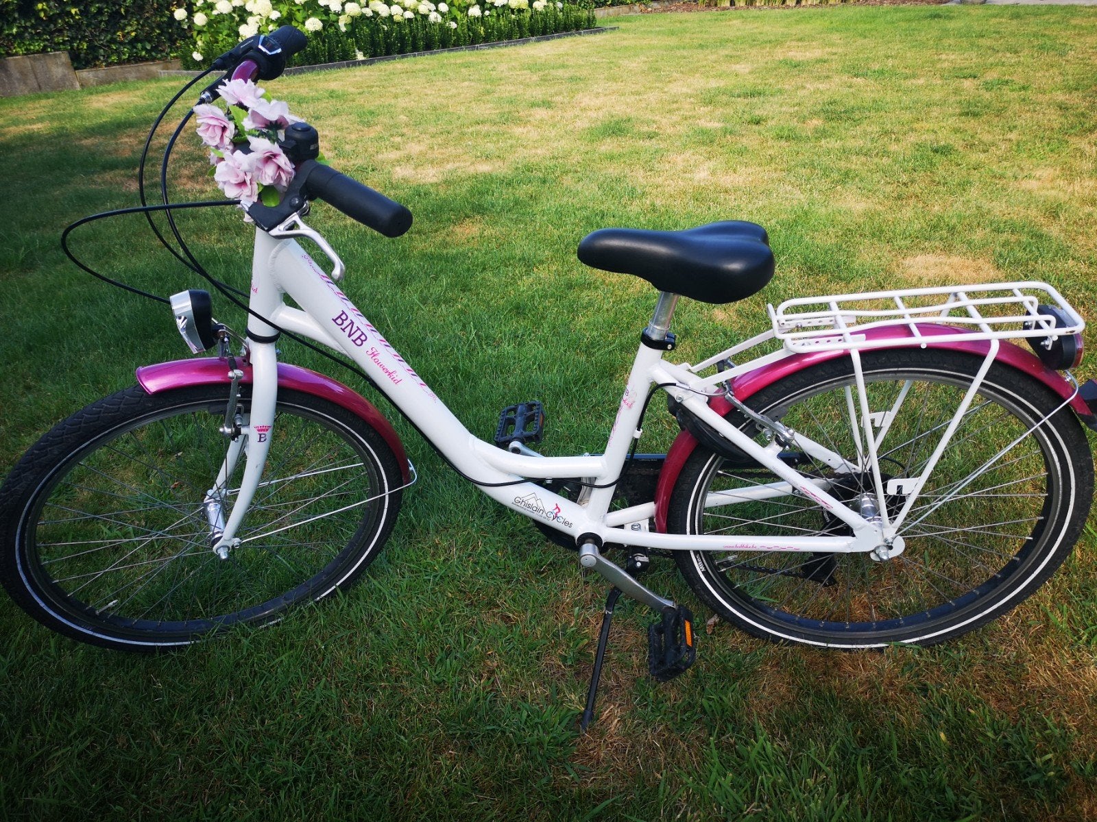 Mooie meisjesfiets te koop (24 inch)!, Vélos & Vélomoteurs, Vélos | Filles, Vitesses, Bnb flowerkid, Enlèvement, Utilisé