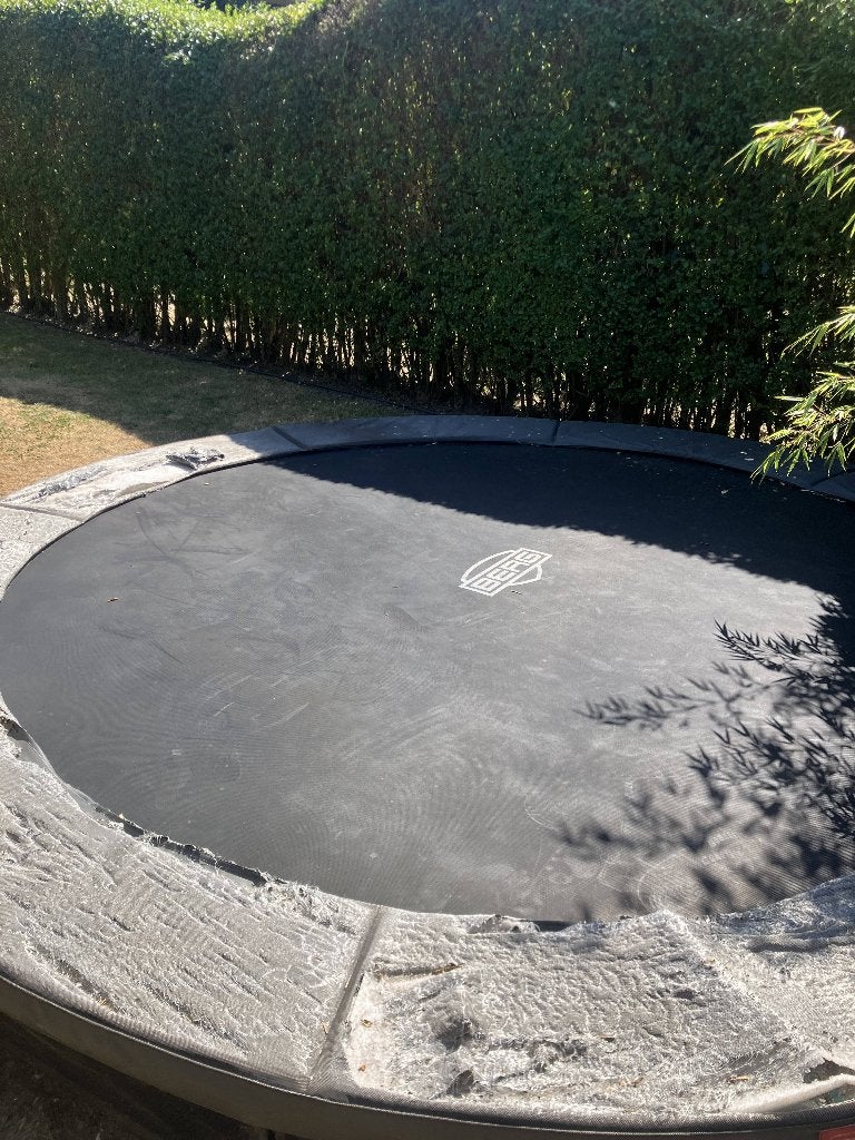 Berg inground trampoline 2m70, Kinderen en Baby's, Ophalen, Gebruikt