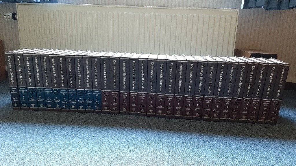 Encyclopedie Britannica 30 volumes, Livres, Série complète, Enlèvement, Général, Comme neuf
