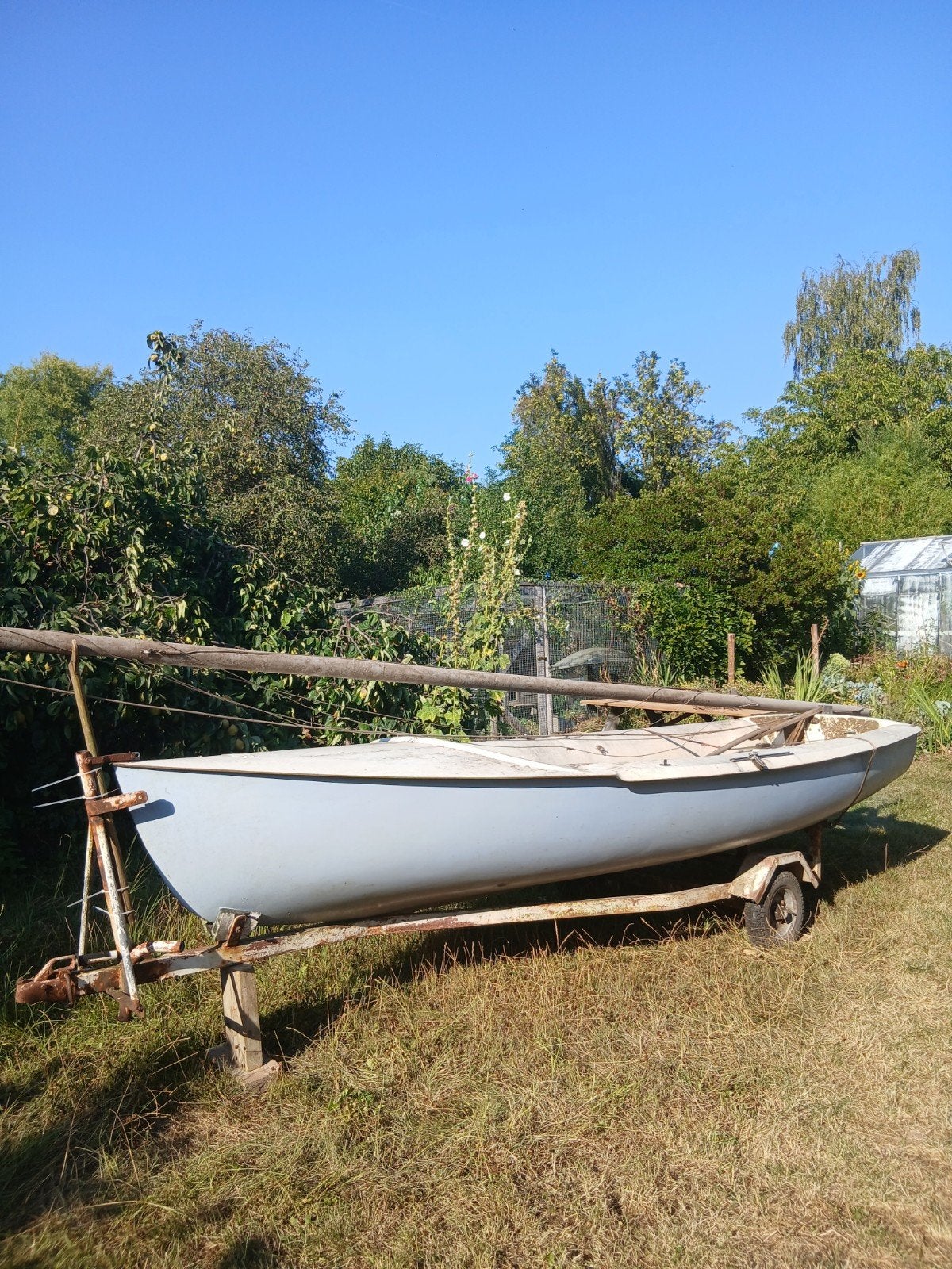 Flying Junior 4 m lang op trailer., Foc, 4 m, Autres types, Autres marques