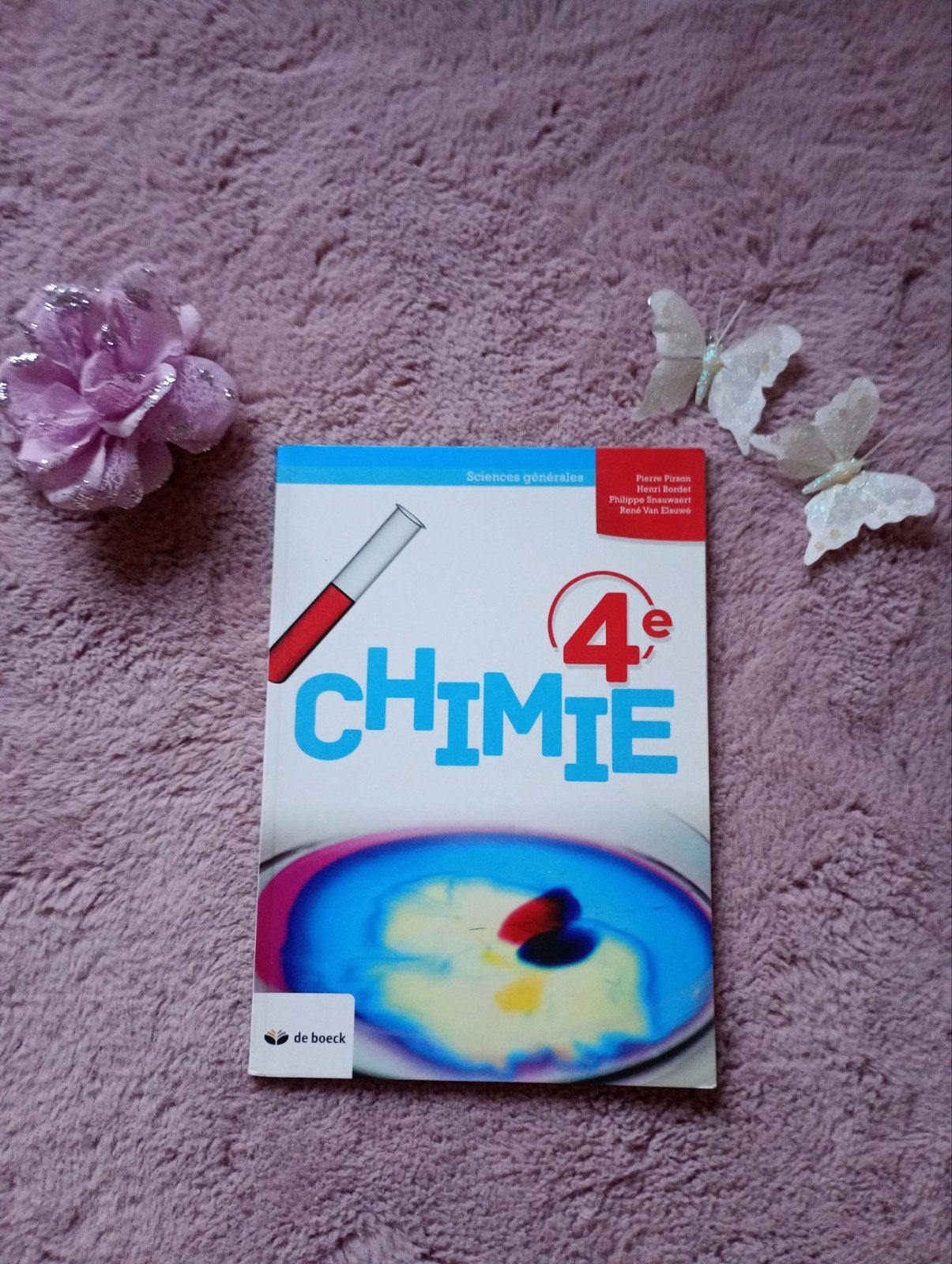 Livre/manuel de chimie 4 EME de Boeck Van In, Livres, Enlèvement, Secondaire, Chimie