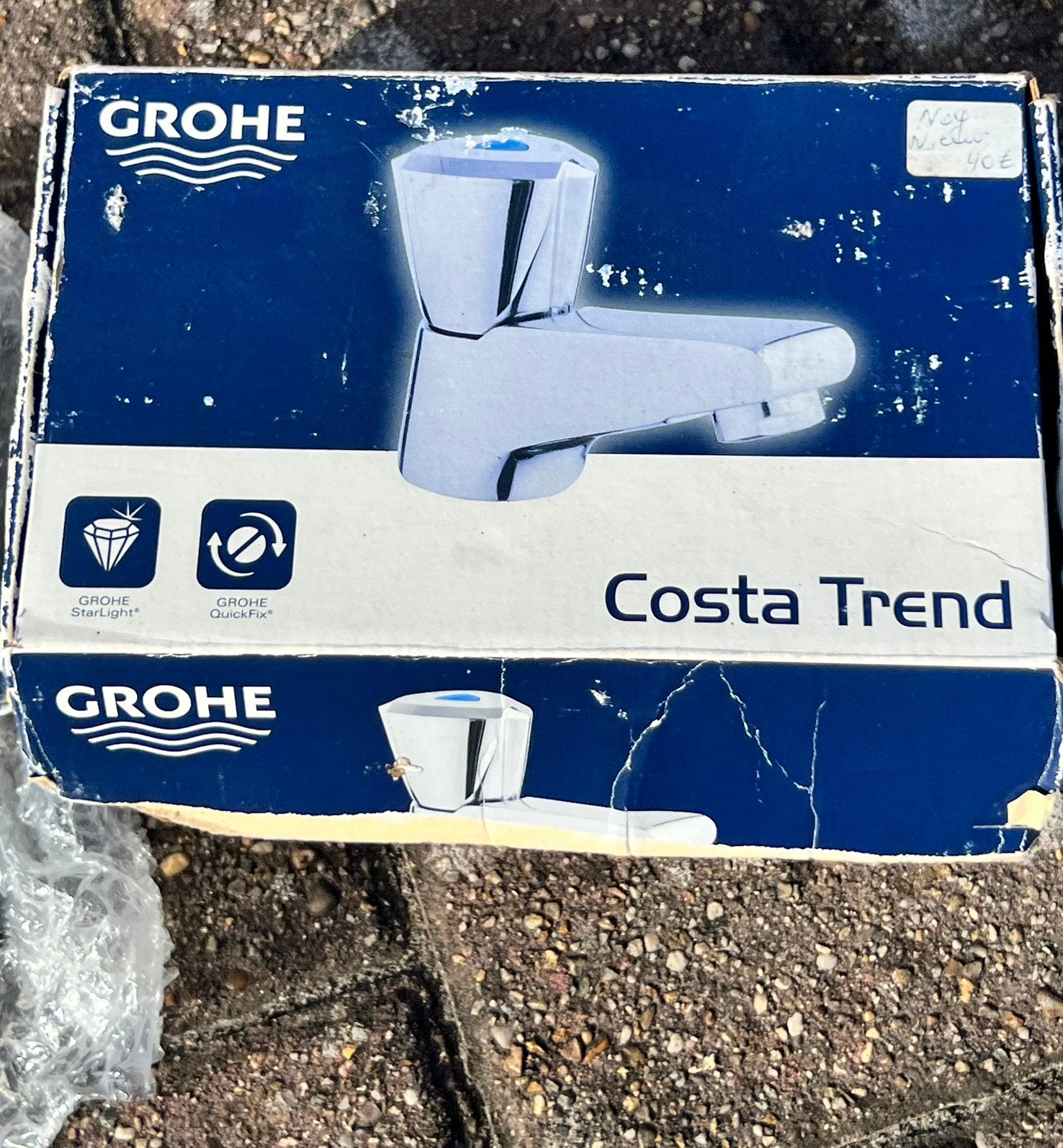 Grohe costa trend nieuwe kraan, Doe-het-zelf en Bouw, Ophalen of Verzenden, Zo goed als nieuw, Chroom, Kraan