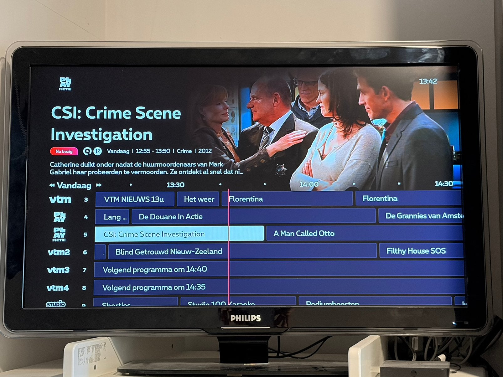 Philips tv, Audio, Tv en Foto, Televisies, Ophalen, Zo goed als nieuw, Philips