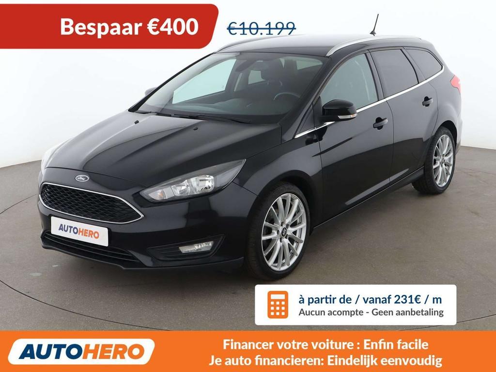 Ford Focus 1.5 TDCi Cool&Connect, Autos, Focus, Achat, Boîte manuelle, Noir