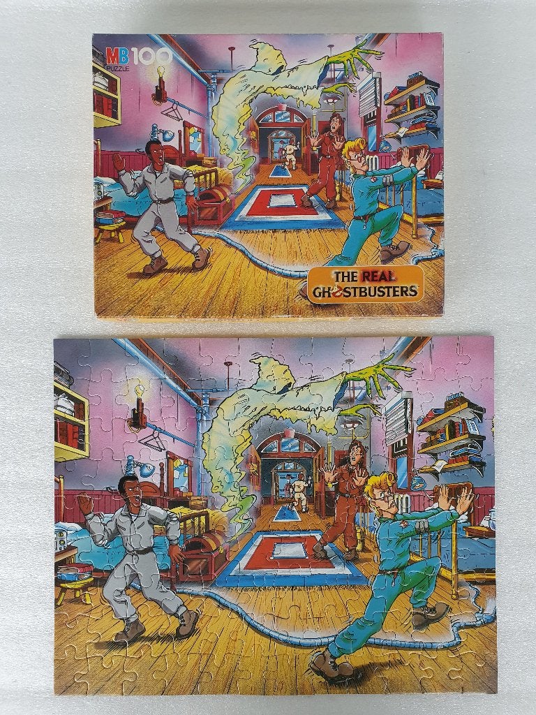 Puzzel The Real Ghostbusters (MB, 1988), Enlèvement ou Envoi, Utilisé