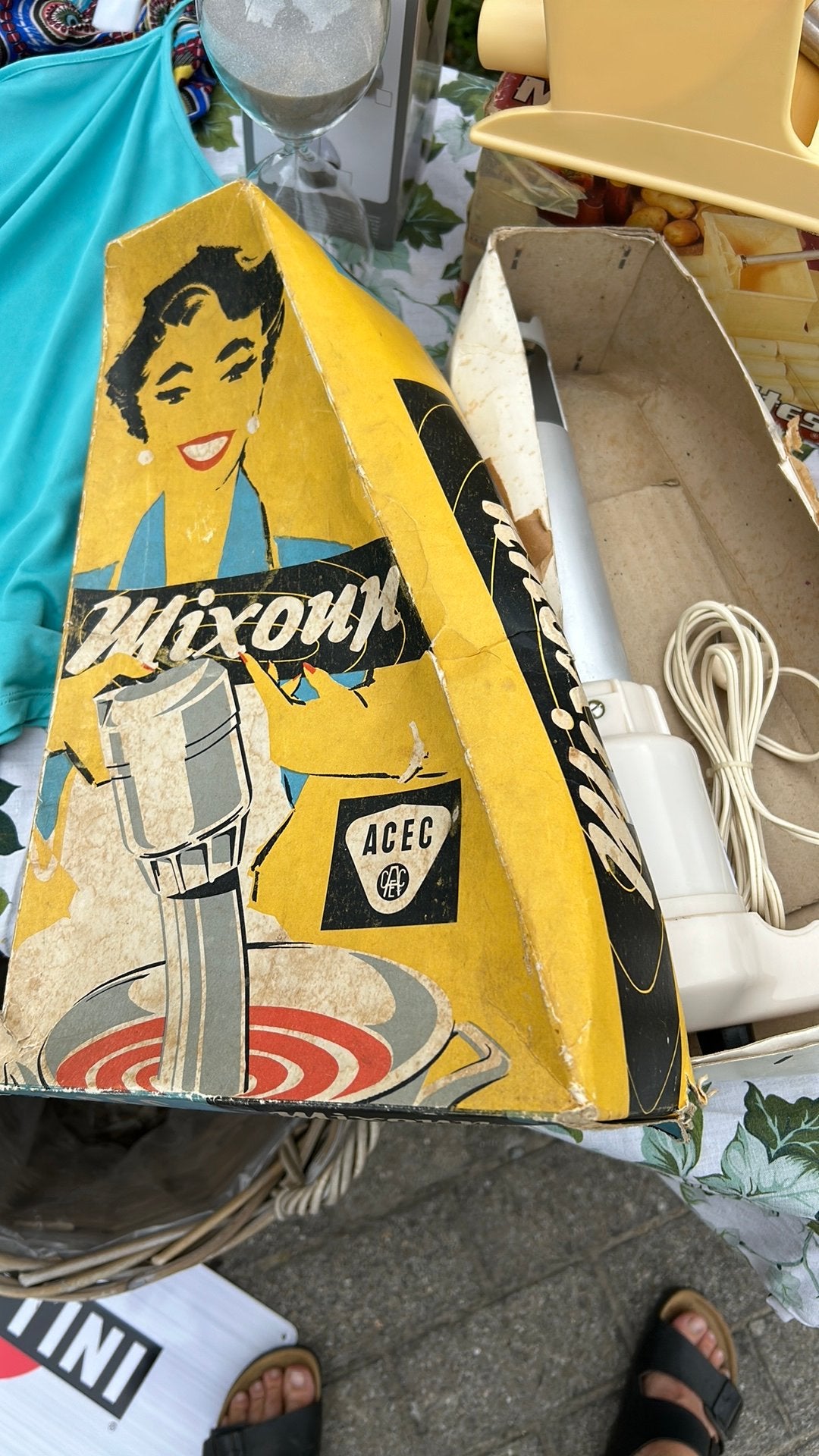 Originele mixer van jaar 1951, Antiquités & Art, Enlèvement ou Envoi
