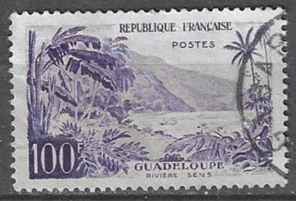 France 1959 - Yvert 1194 - Tourisme - Guadeloupe (ST), Envoi, Affranchi