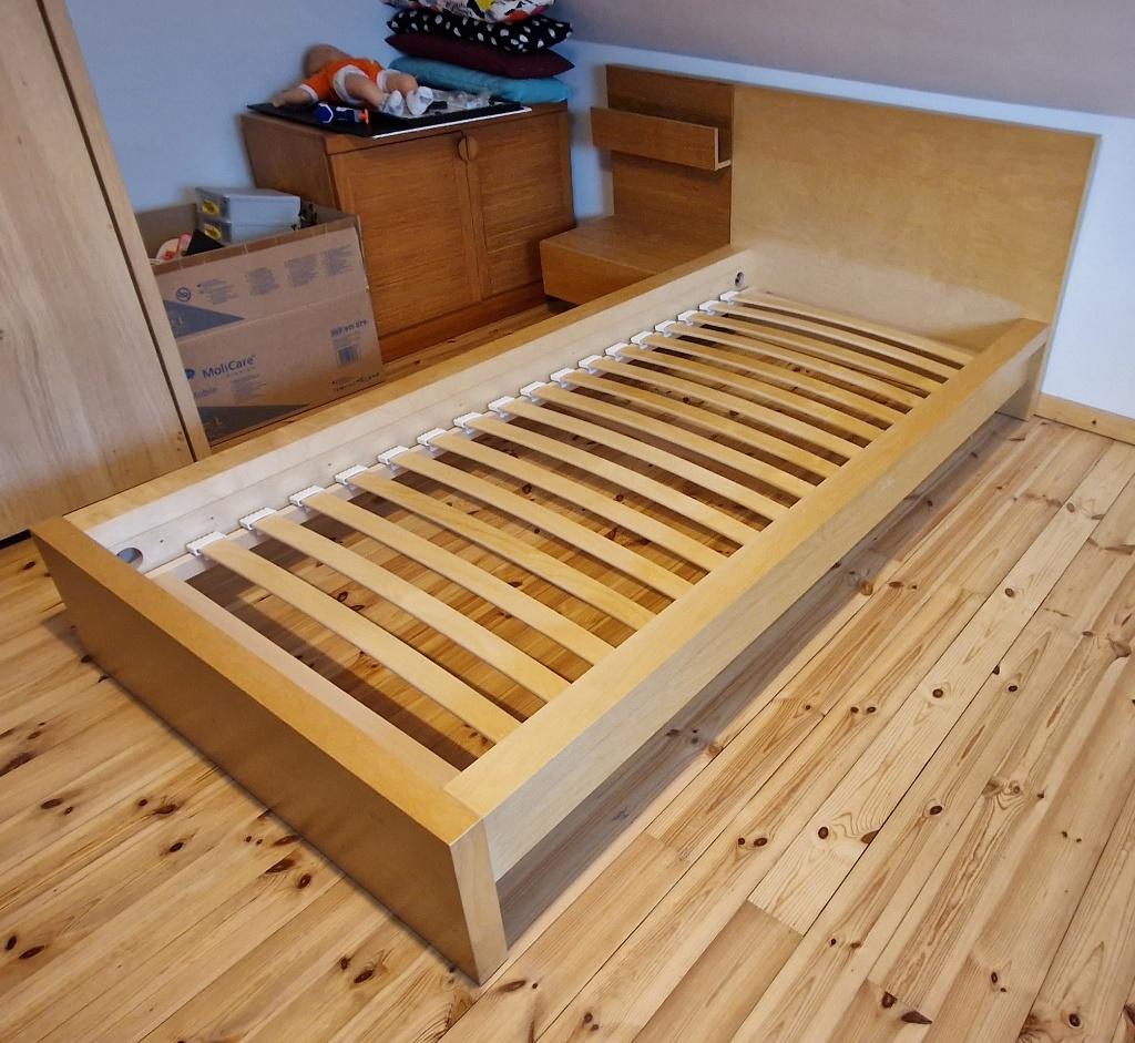 IKEA bed Malm 90 x 200, Ophalen, IKEA Malm, 90 cm, Eenpersoons