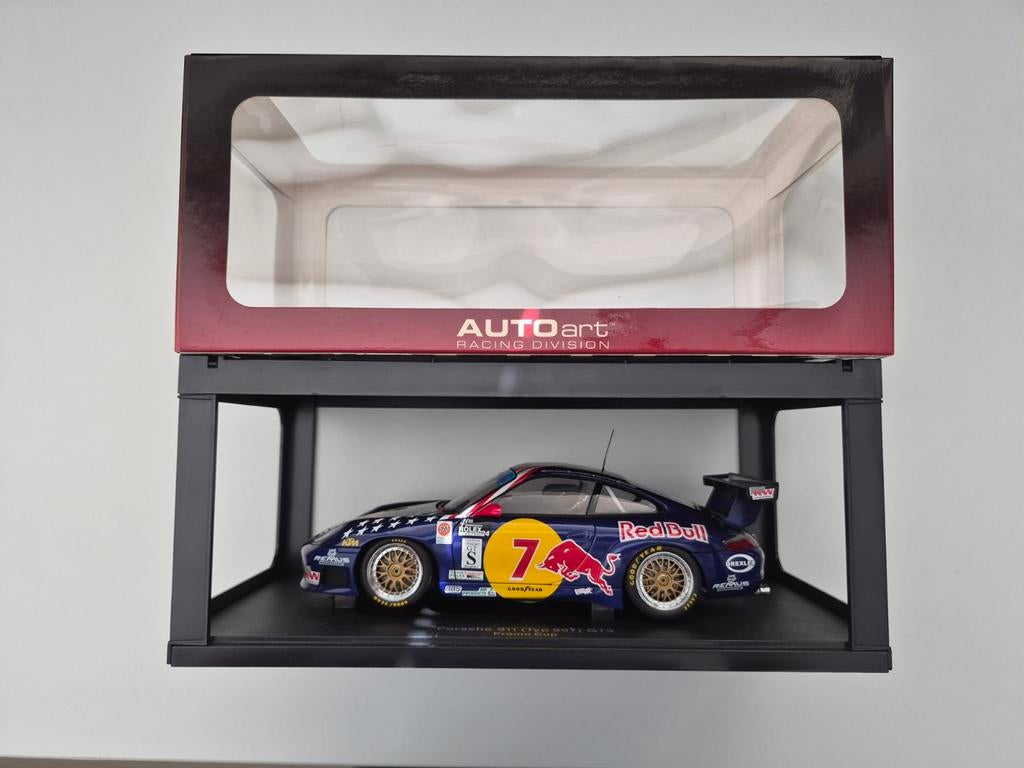 AUTO Art 1/18 Porsche 911 (Type 997) GT3 Promo Cup, Ophalen of Verzenden, Zo goed als nieuw, Auto, Autoart