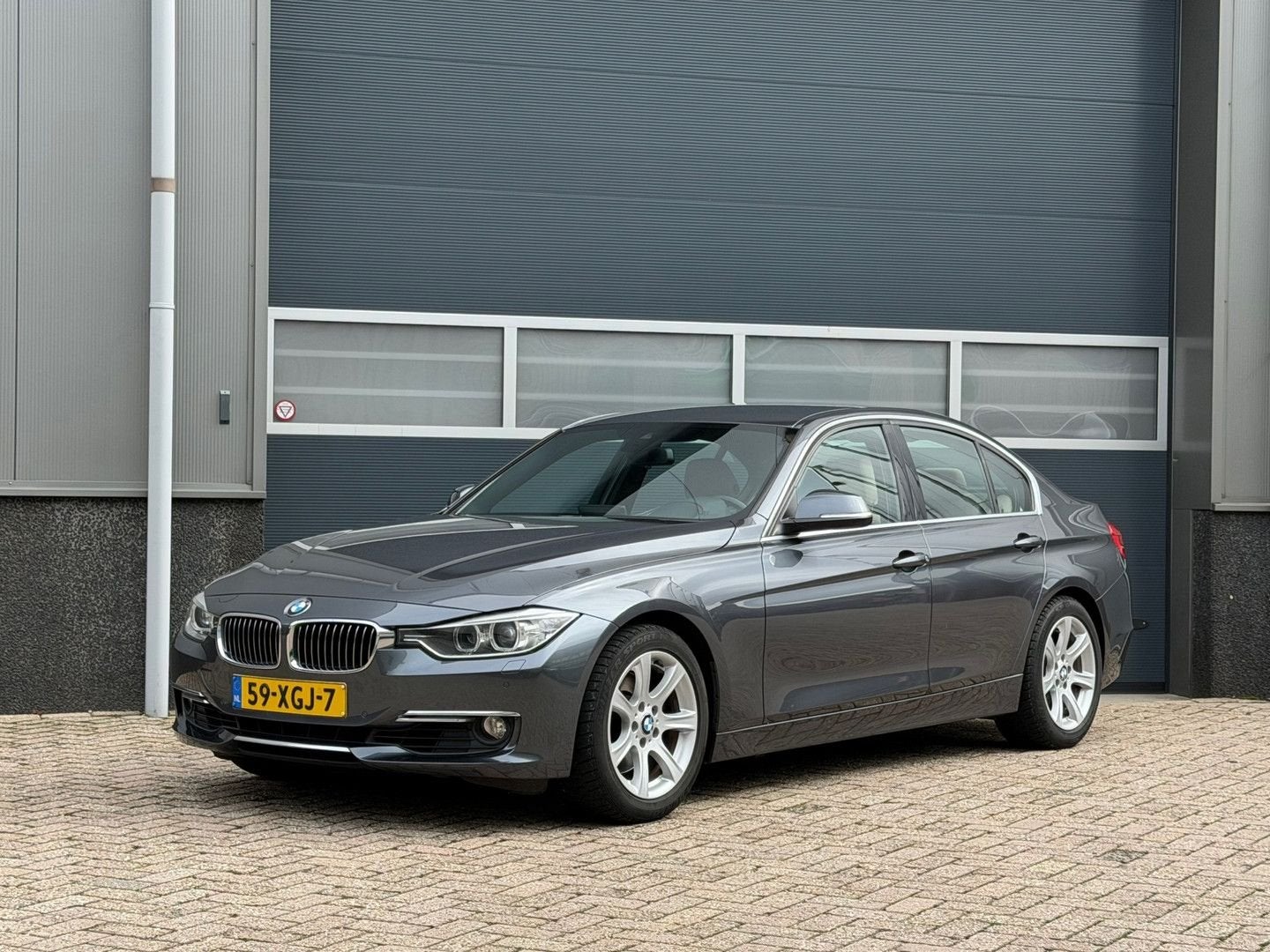 BMW 328 3-serie 328i High Executive bj.2012 Autom|Headup|NL, Autos, Argent ou Gris, Achat, Beige, Electronic Stability Program (ESP)