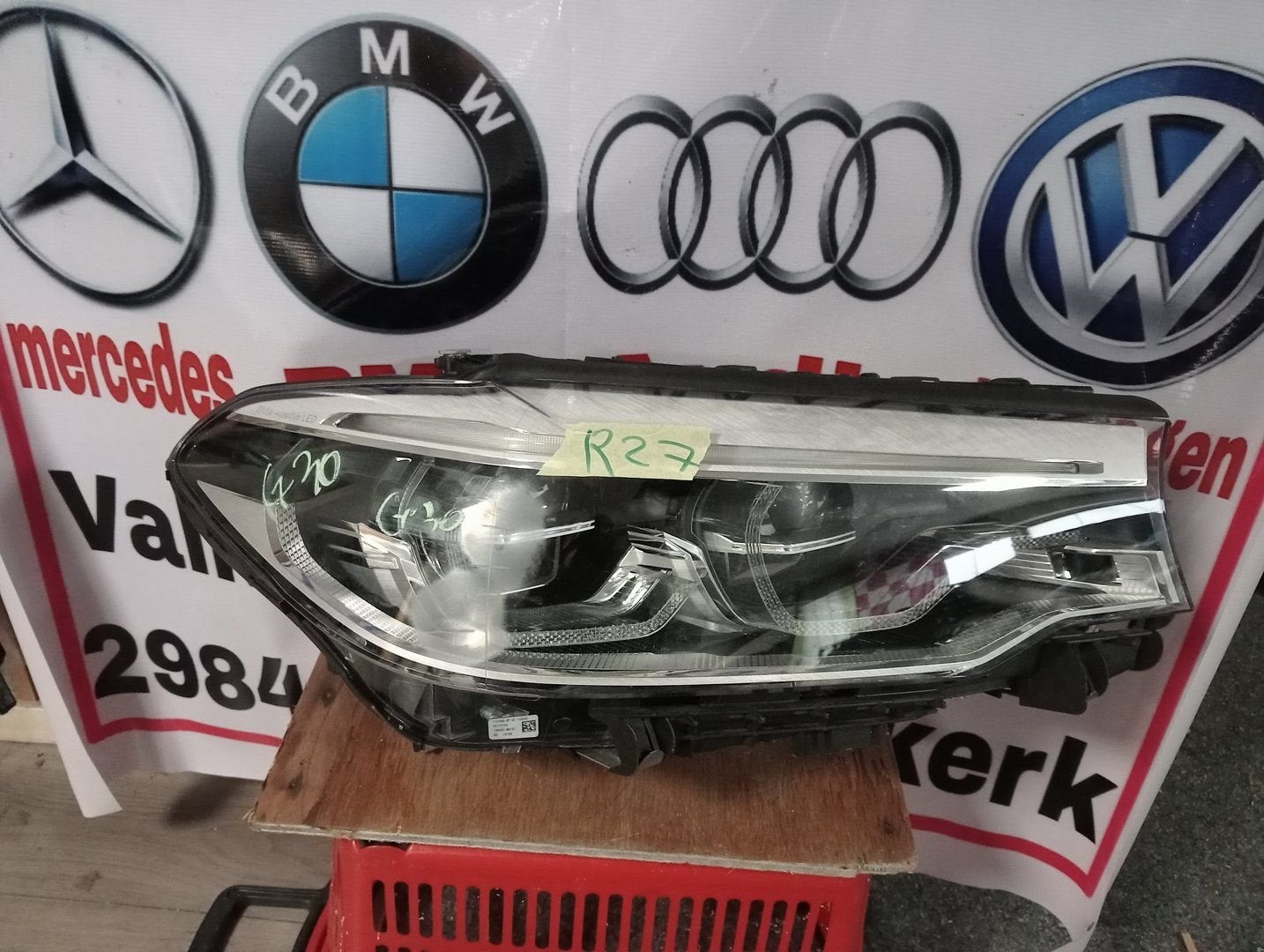 Koplamp BMW 5 Serie GT F07 Xenon Led Links 7199607, Autos : Pièces & Accessoires, -, Utilisé, -, Enlèvement ou Envoi