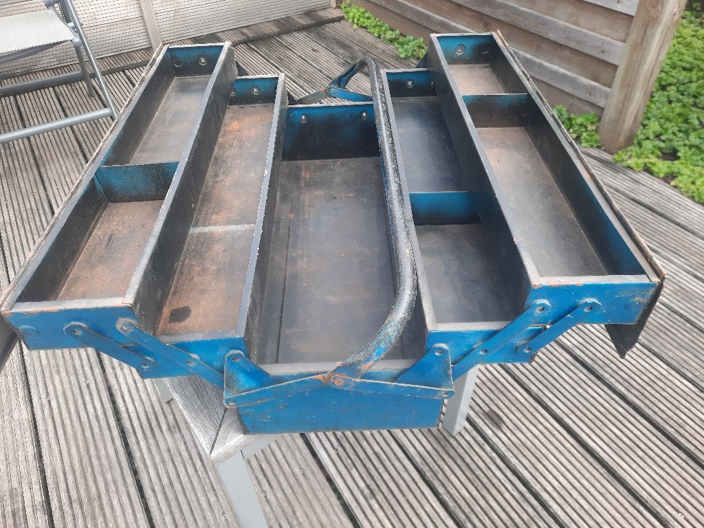 Gereedschapskoffer met toebehoren, Ophalen, Gevuld, Gebruikt