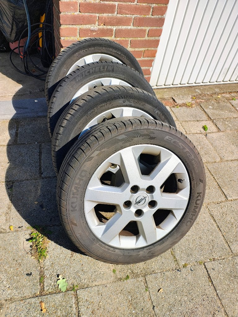 Velgen Opel 5x110, Enlèvement, 16 pouces, Pneus et Jantes