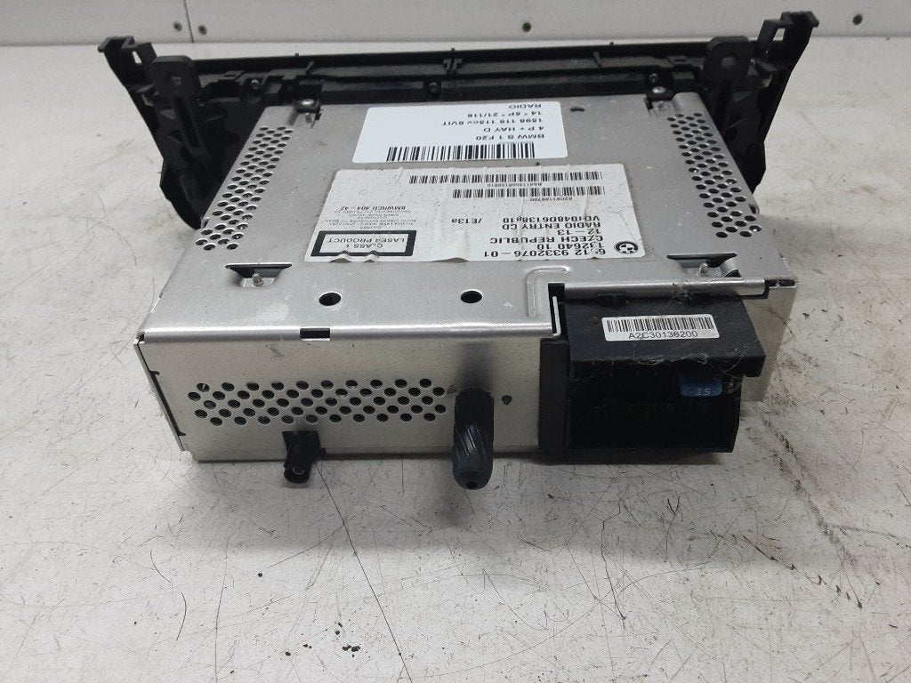 RADIO BMW 1 serie (F20) (01-2010/06-2019) (6512933207601), Gebruikt, BMW, Petuelring 130
80809  München, DE, Bayerische Motoren Werke AG