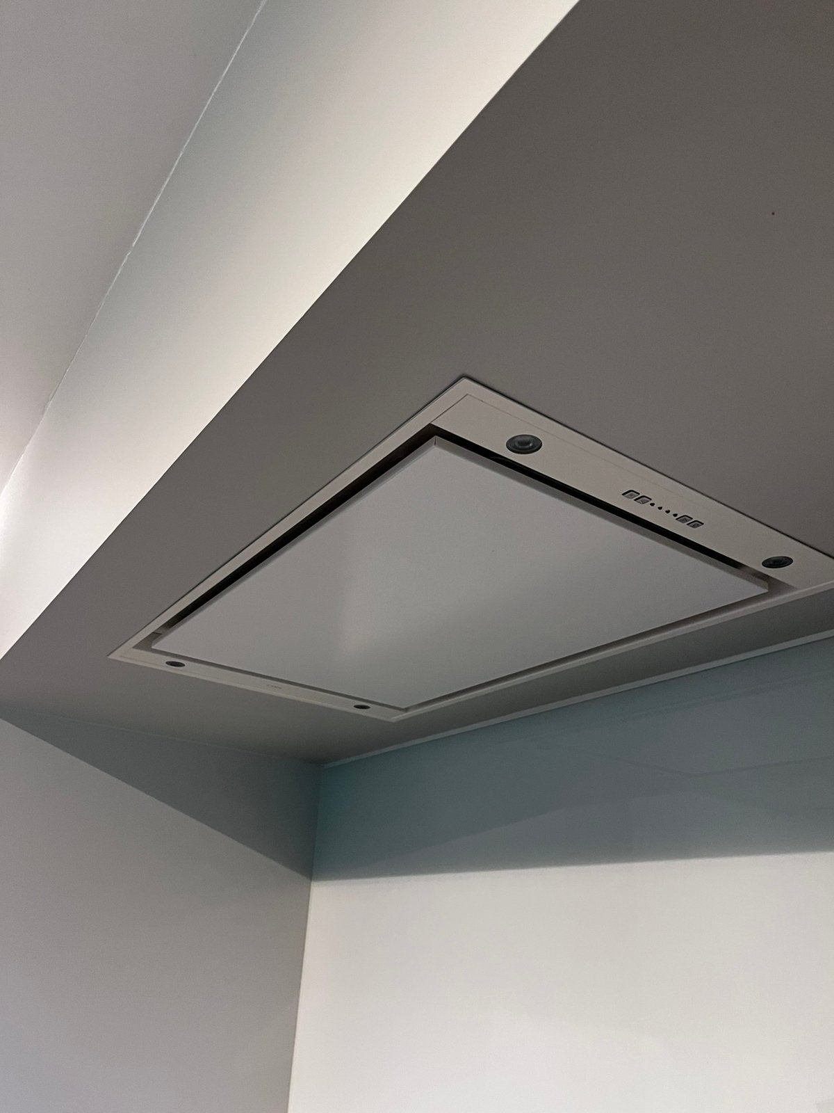 Dampkap plafond Novy Pureline 6831 - 90 cm, Elektronische apparatuur, Ophalen, Zo goed als nieuw, Motor