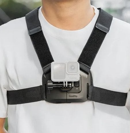Actiecamera Borstharnas GoPro Mounts Smartphonehouder Set, Audio, Tv en Foto, Actiecamera's, Ophalen of Verzenden, Gebruikt, GoPro
