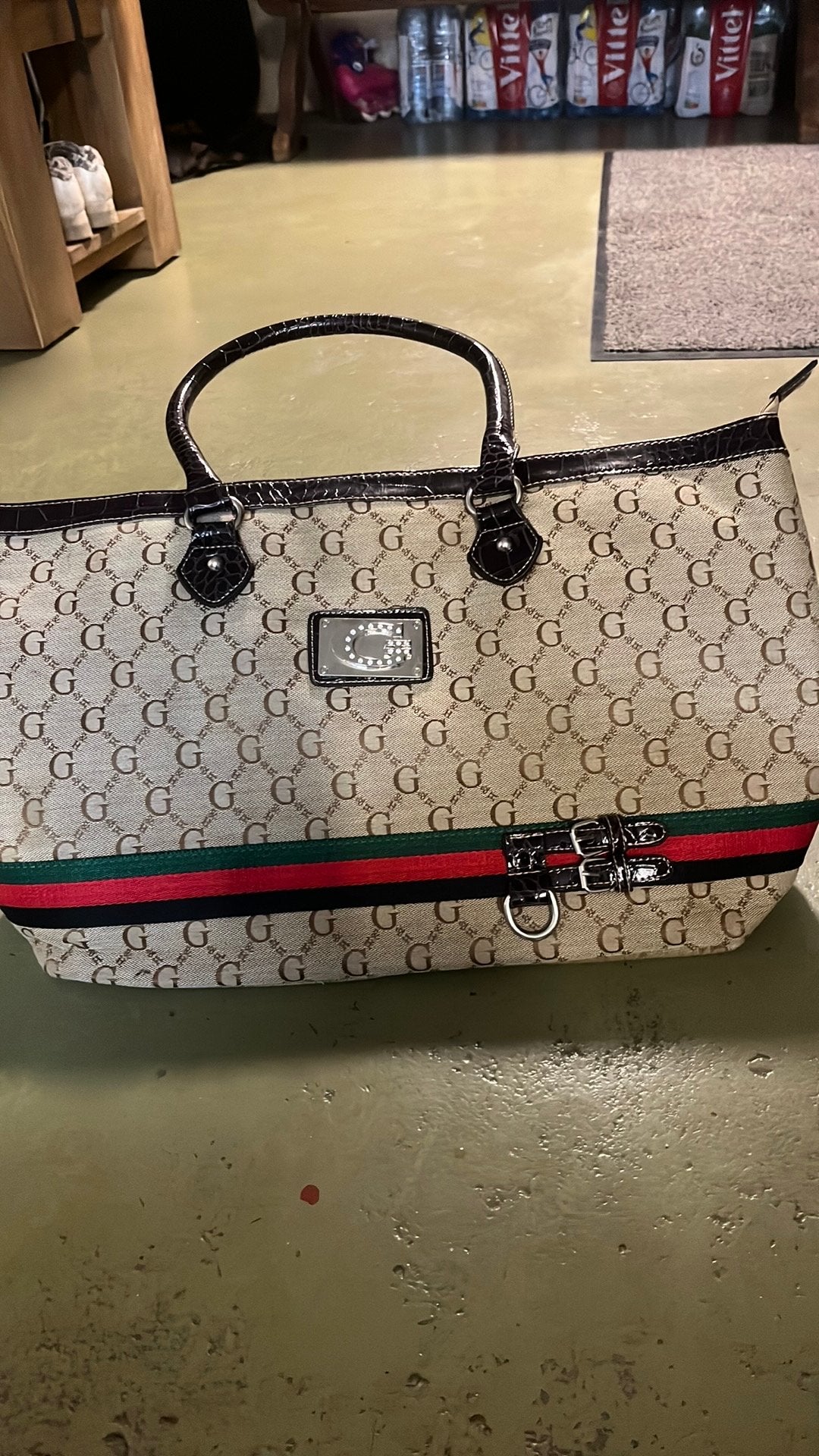 Gucci tas, Handtassen en Accessoires, Ophalen of Verzenden, Zo goed als nieuw, Beige, Softcase