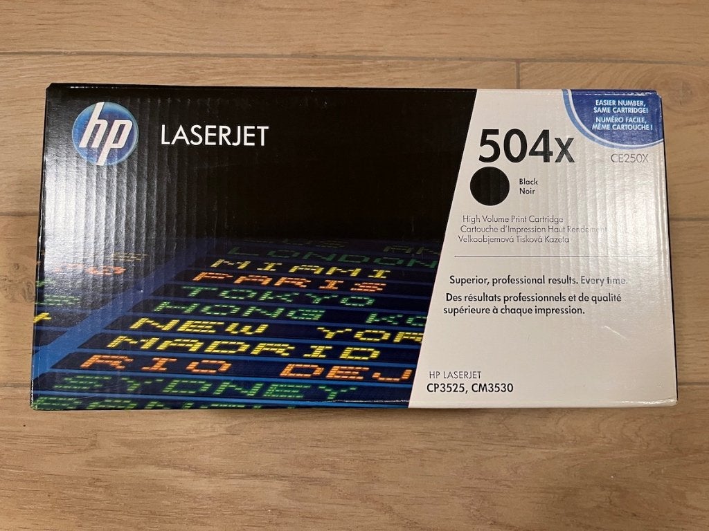 HP 504 LaserJet tonercartridges (set), Computers en Software, Printerbenodigdheden, Ophalen of Verzenden, Nieuw, Toner, HP ORIGINAL