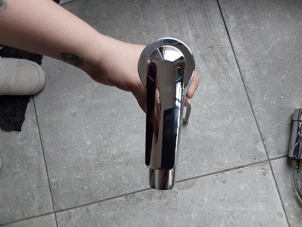 Mengkranen van Grohe, Ophalen
