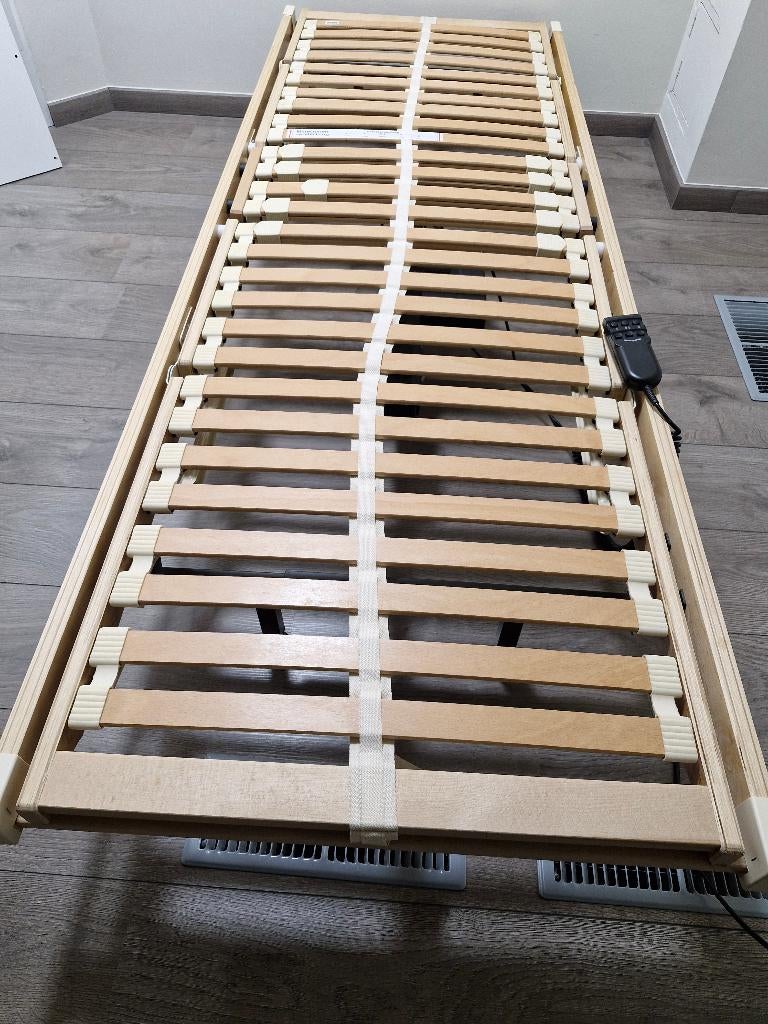 Elektrische lattenbodem, Une personne, Enlèvement, Utilisé, Sommier