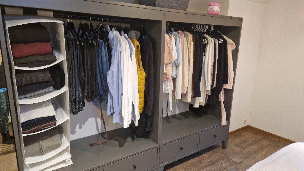 2 armoire ouvert, 25 à 50 cm, 150 à 200 cm, Comme neuf, 150 à 200 cm