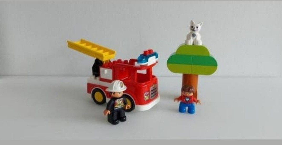 Camion de pompiers Duplo n 10901, Enlèvement ou Envoi, Comme neuf, Duplo