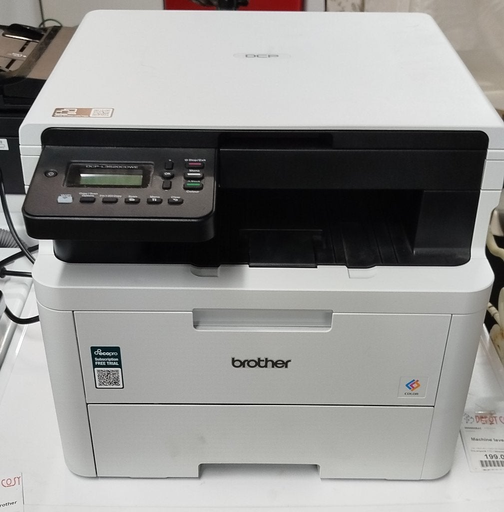 Imprimante laser couleur Brother DCP-L3520CDWE, .., .., Sans fil, Imprimante
