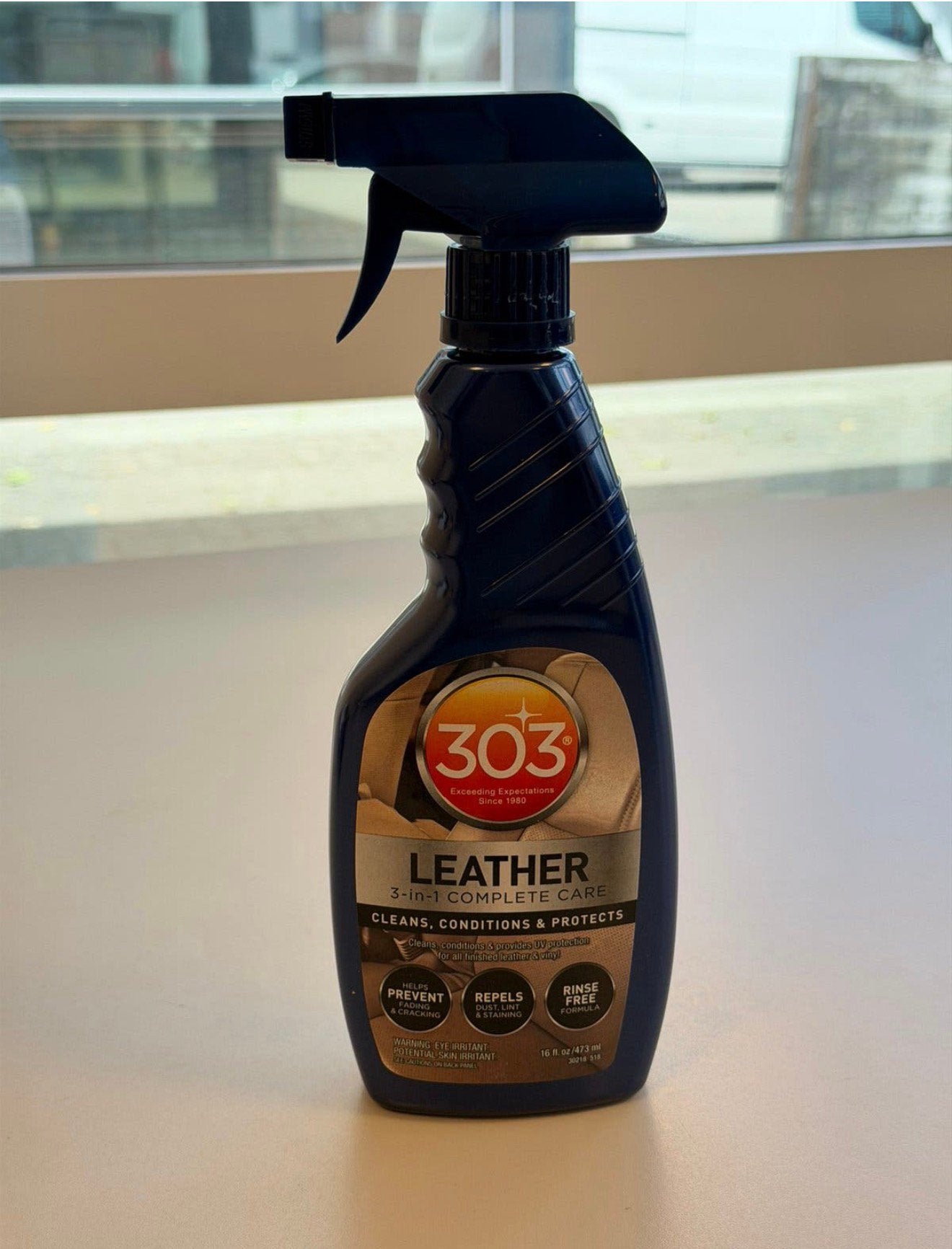 303 Leather 3-en-1 Complete Care 473 ml Housse en cuir, Autos : Divers, Produits d'entretien, Enlèvement ou Envoi