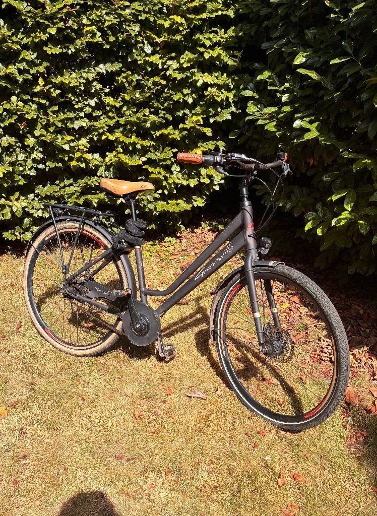28inch vrouwen stadsfiets, Fietsen en Brommers, Gebruikt, 47 tot 50 cm, Versnellingen, Schijfrem