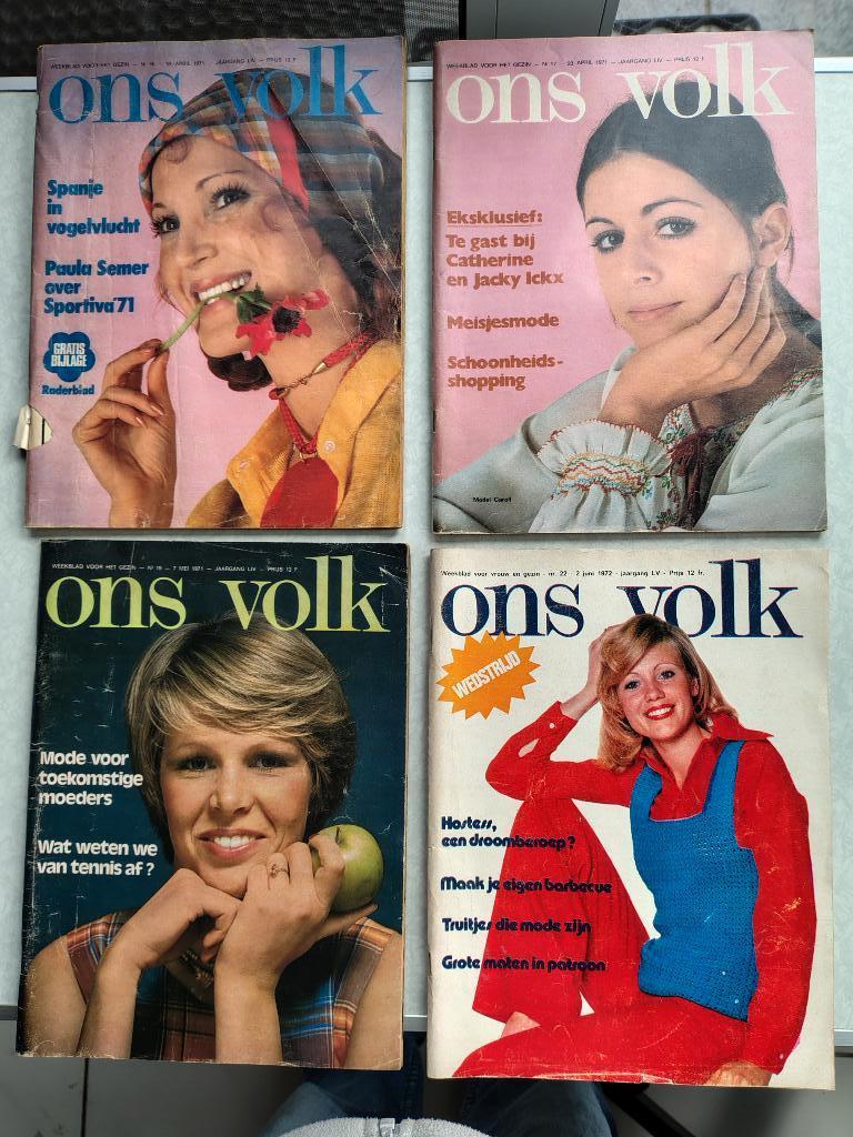 4 oude libelle 's 1971, Ophalen, 1960 tot 1980, Tijdschrift