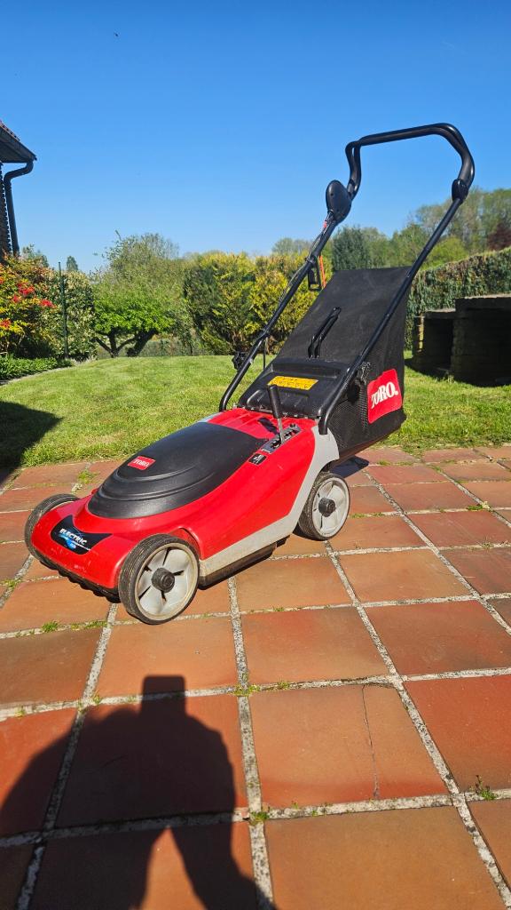 Tondeuse électrique 41 cm TORO 21190, Tondeuse rotative, 40 à 49 cm, Enlèvement, Utilisé