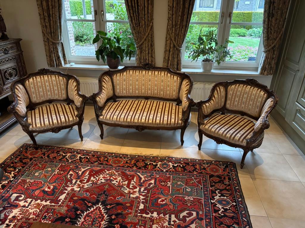 Antieke zeteltjes, Antiquités & Art, Antiquités | Meubles | Chaises & Canapés, Enlèvement
