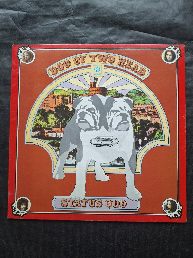 STATUS QUO "Dog of Two Head" poprock LP (1971) Topstaat!, CD & DVD, Vinyles | Rock, Pop rock, Enlèvement ou Envoi, Comme neuf