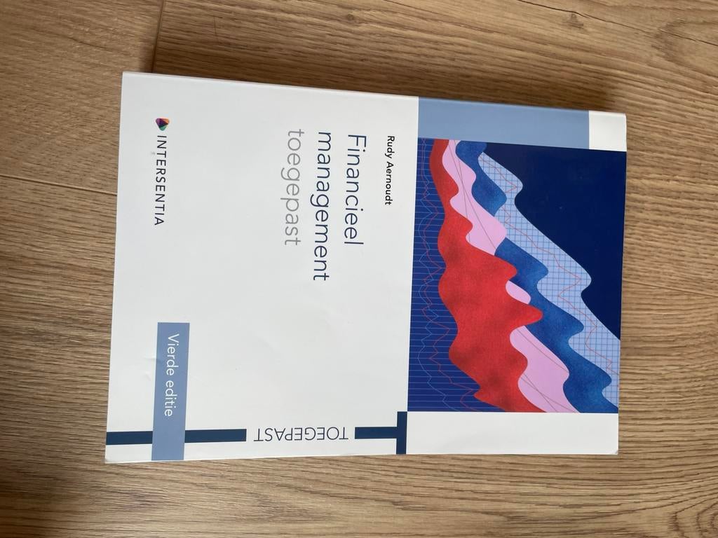 Financieel management toegepast (vierde editie), Boeken, Ophalen, Management, Rudy Aernoudt