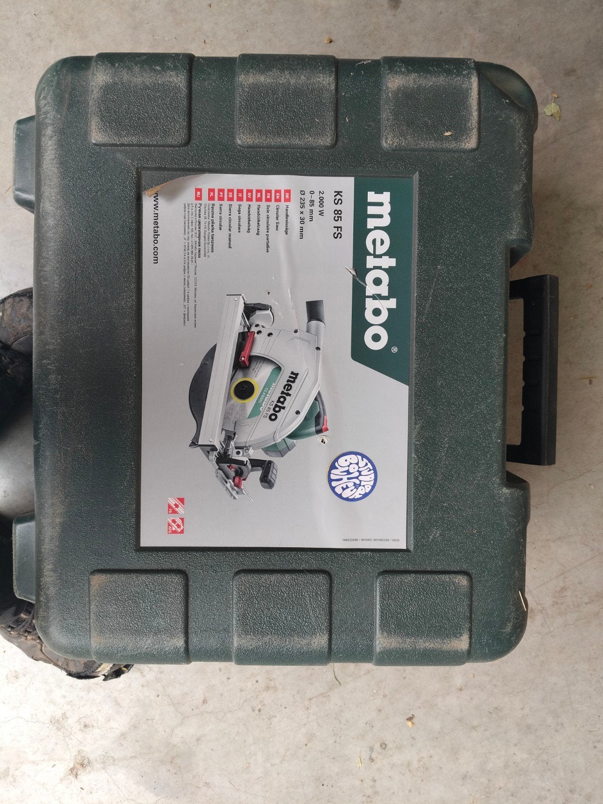metabo handcirkelzaag, Bricolage & Construction, Enlèvement ou Envoi