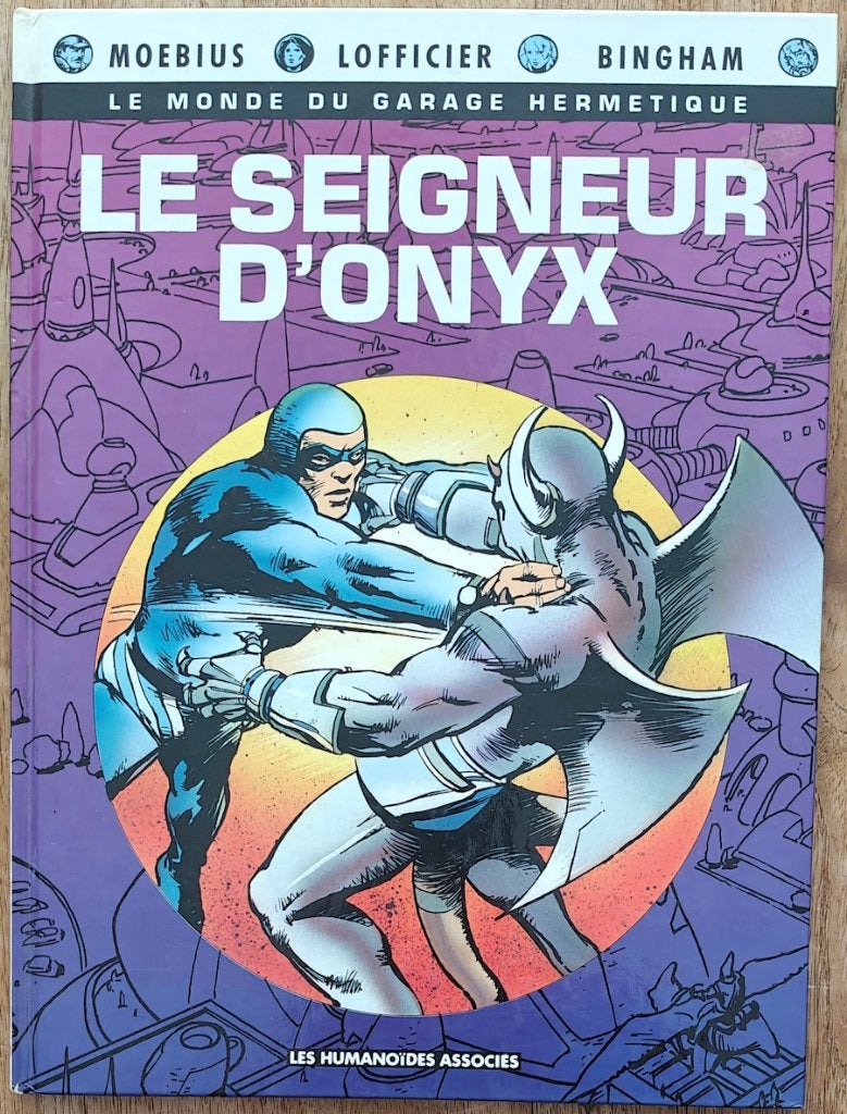 Le Seigneur d'Onyx - Moebius (HC 1992), Ophalen of Verzenden, Gelezen