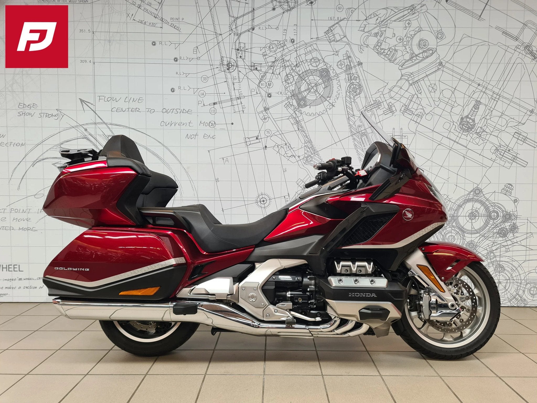 Honda GL 1800 Goldwing Dct (bj 2021), Motoren, Bedrijf, Meer dan 35 kW, Toermotor, 1800 cc