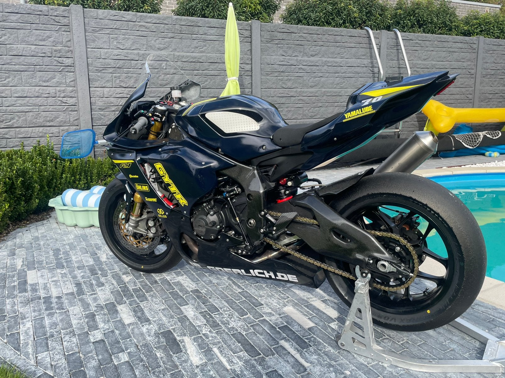 Yamaha r1 2020 circuitmotor, Enlèvement