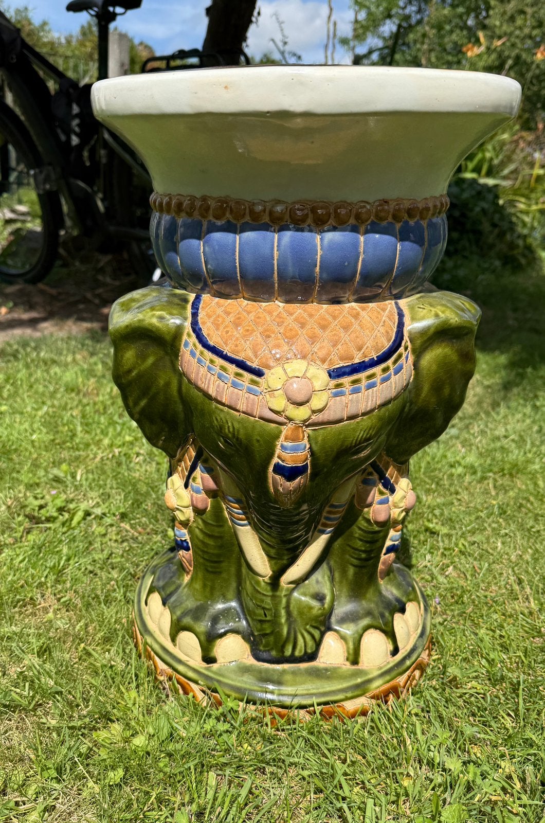 Tabouret  elephant, Jardin & Terrasse, Enlèvement, Comme neuf