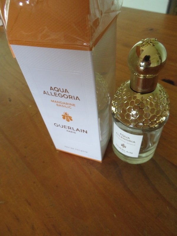 parfum Aqua Allegoria van Guerlain, Ophalen of Verzenden, Gebruikt, Parfumfles