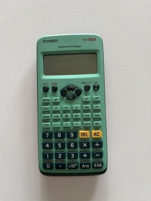 CASIO Wetenschappelijk rekenmachine, Enlèvement, Calculatrices graphique, Comme neuf