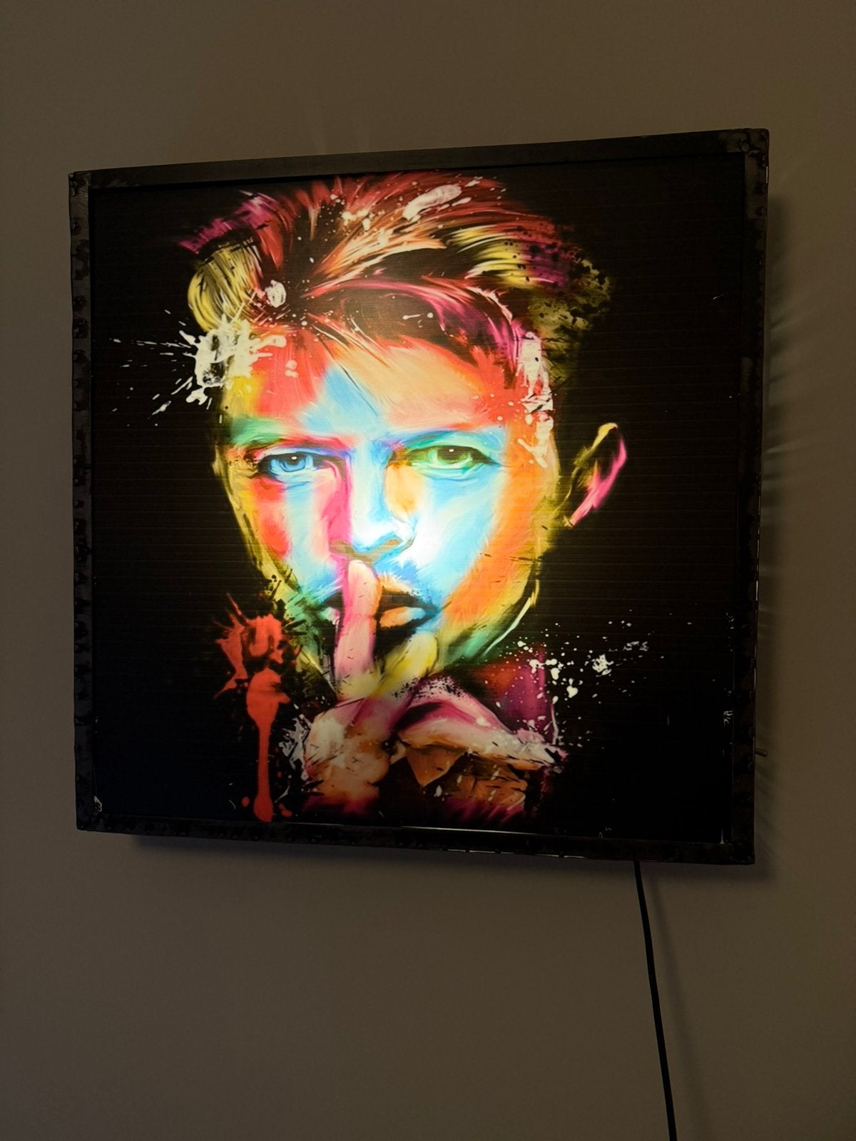 David Bowie verlichting / lichtbak, Ophalen