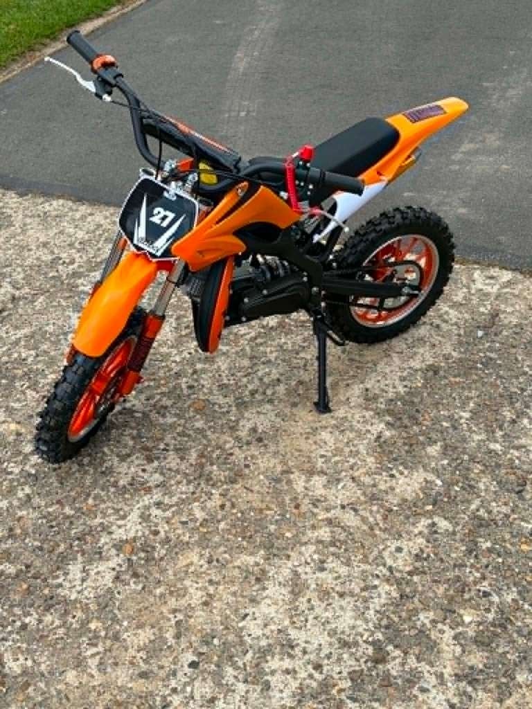 oranje 50 cc, Fietsen en Brommers, Ophalen, Nieuw, Pitbike
